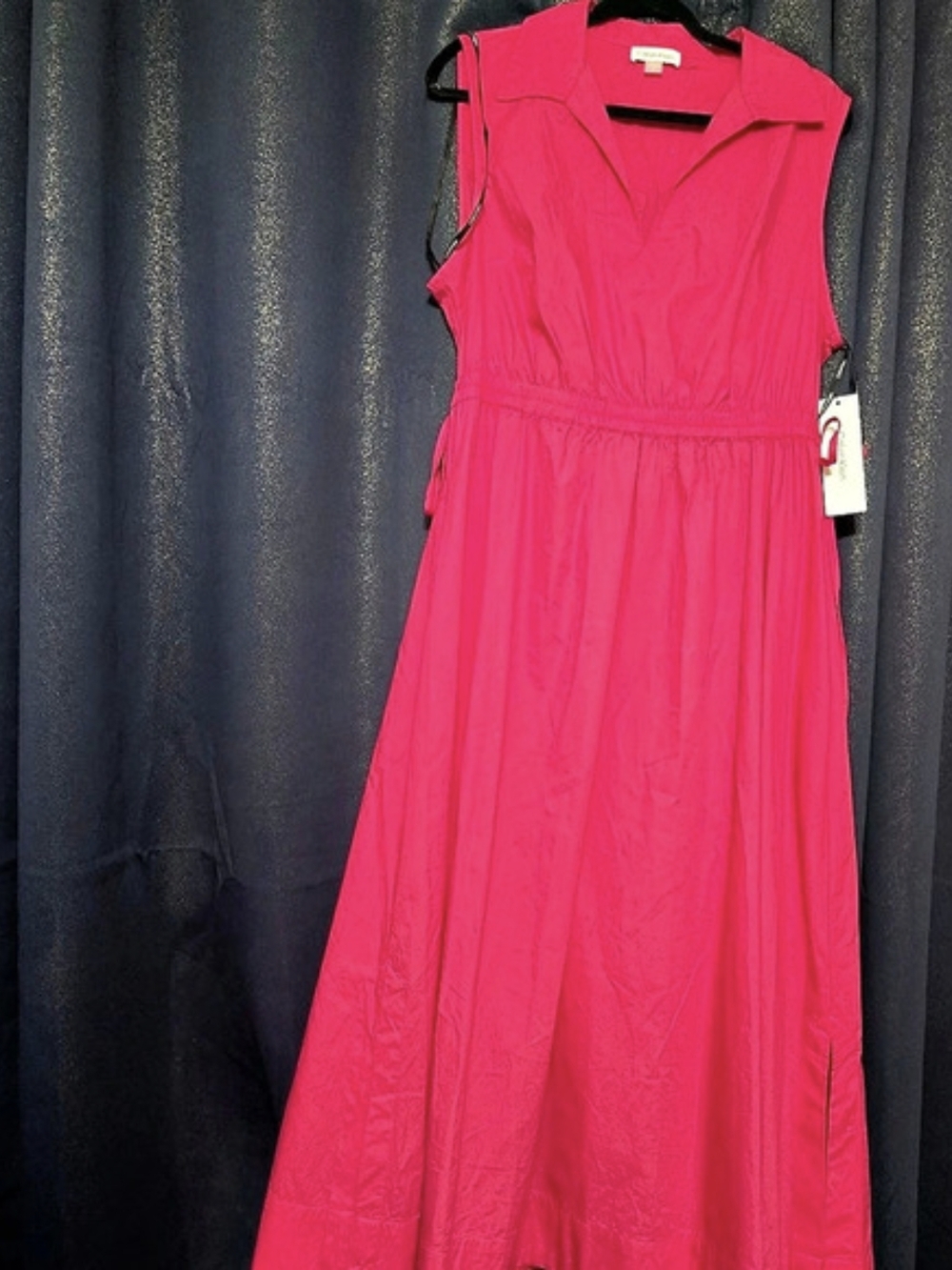 Calvin Klein Pink Maxi Dress Size 14 NWT